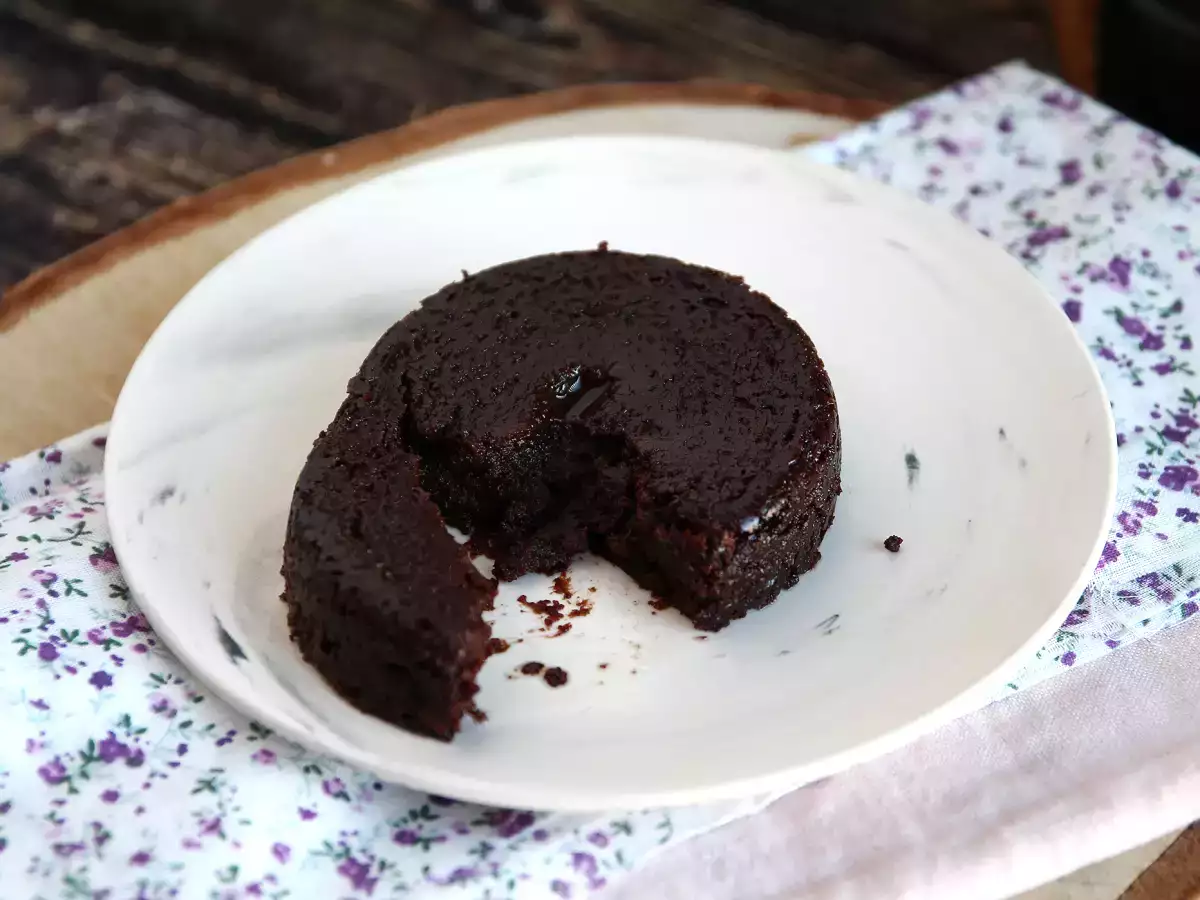 Recept Gurmanski čokoladni fondant brez dodanega sladkorja!