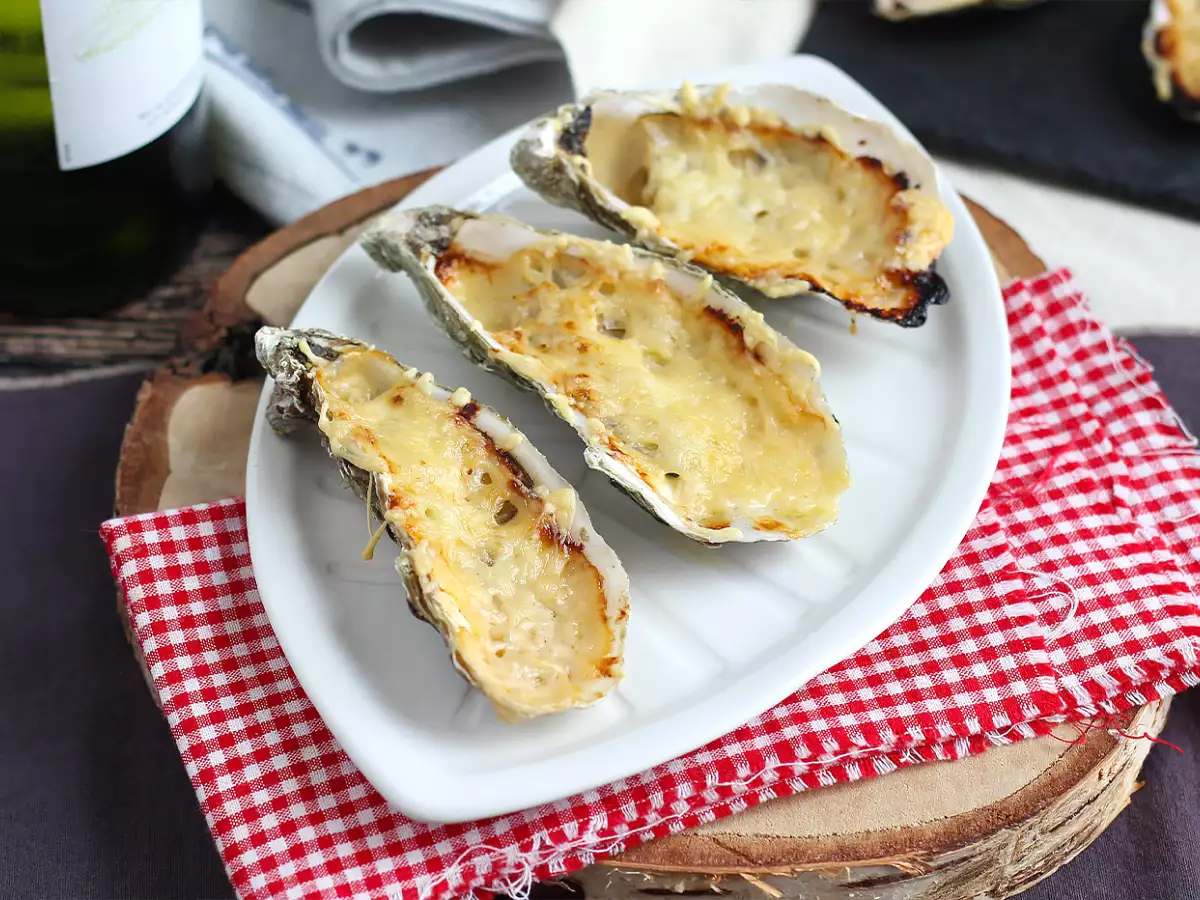 Recept Gratinirane ostrige