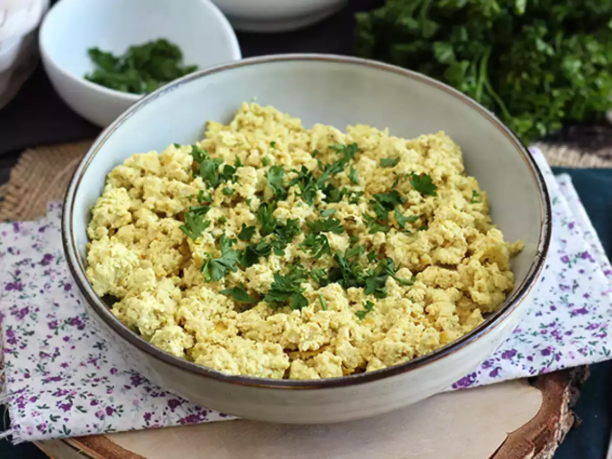 Recept Umešani tofu namesto umešanih jajc!