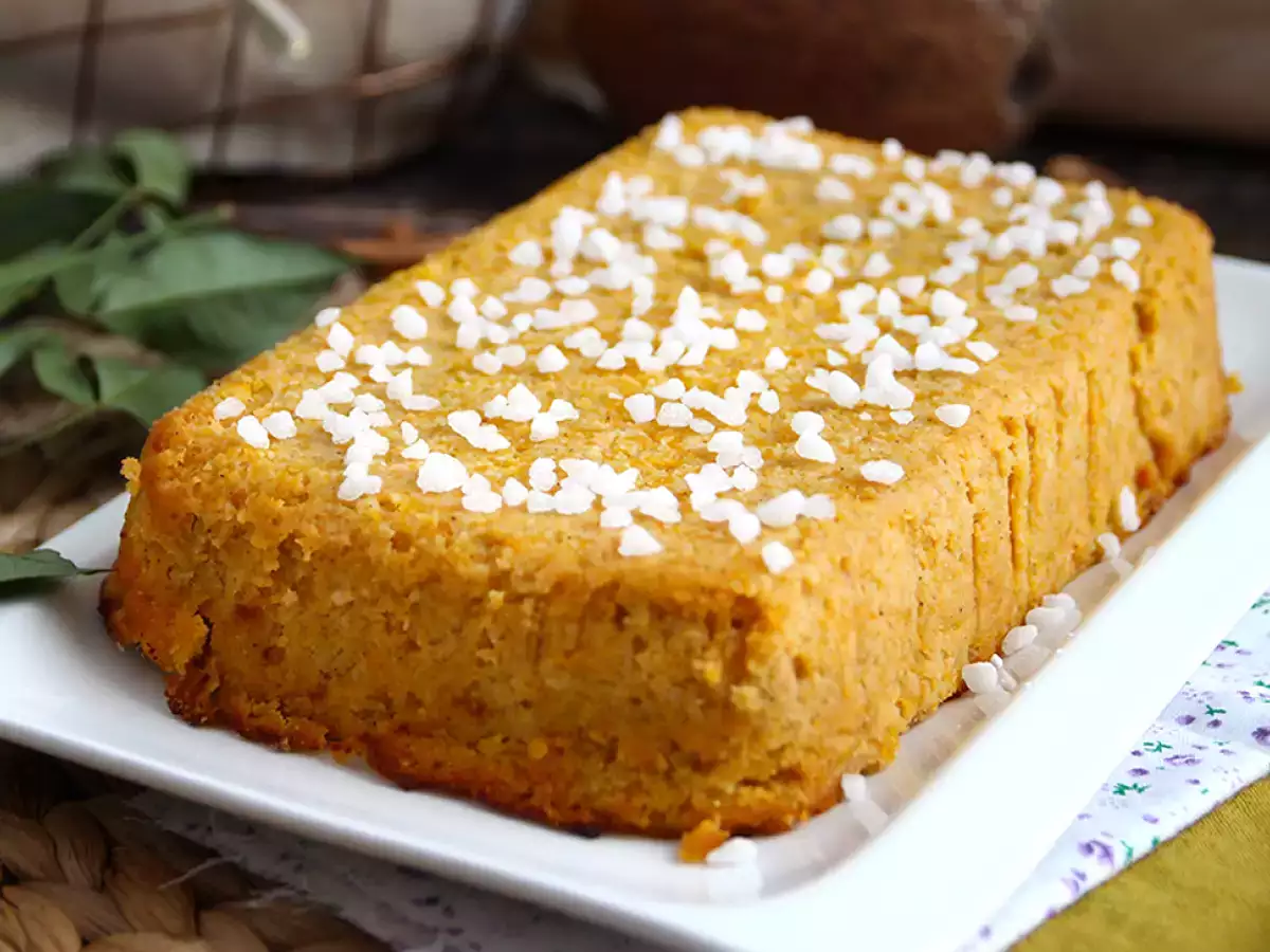 Recept Bučna in kokosova torta (enostavno)