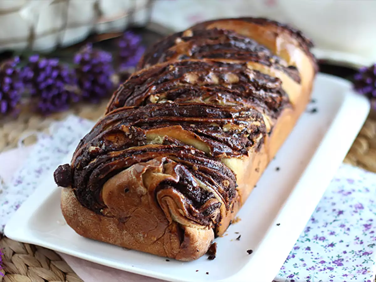 Recept Čokoladna babka z lešniki