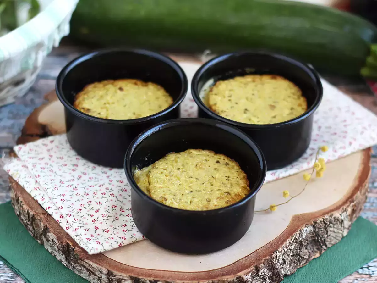 Recept Bučke in pesto flans - brez glutena