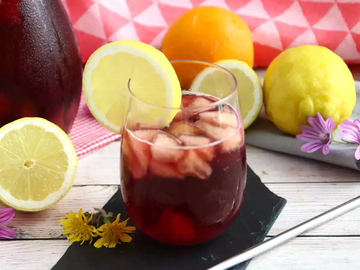 Recept Sangrija brez alkohola