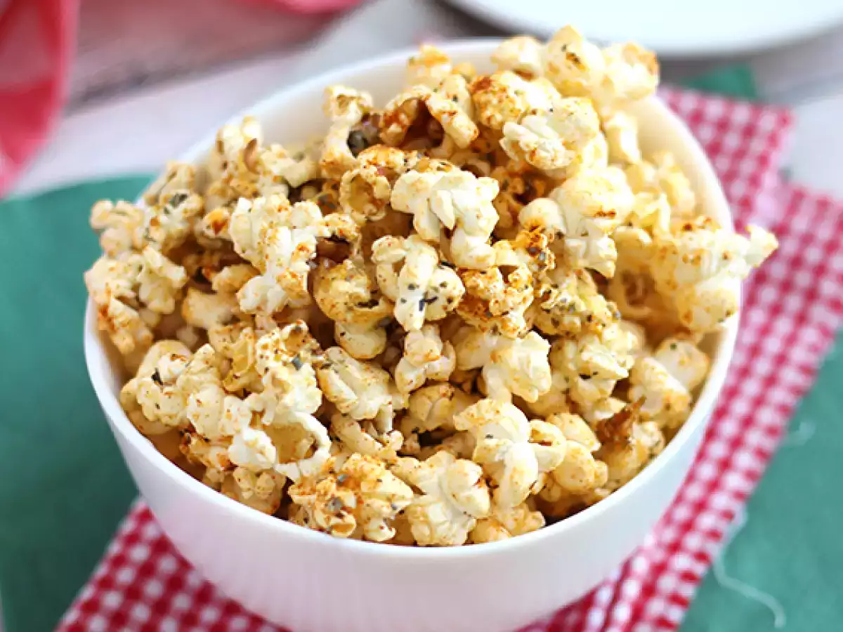 Recept Popcorn z okusom pice