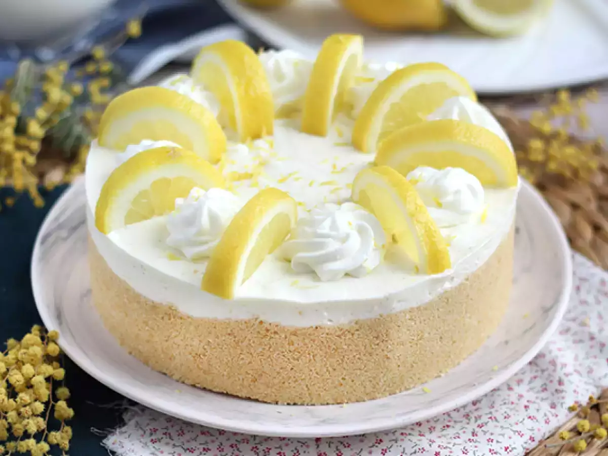 Recept Brez pečenja limonin cheesecake