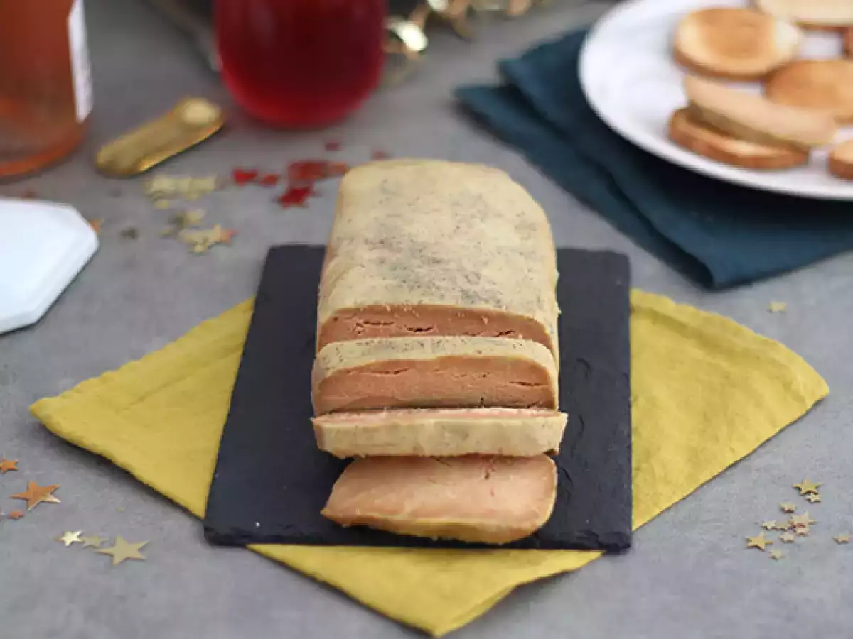 Recept Foie gras, pripravljen v soli brez kuhanja