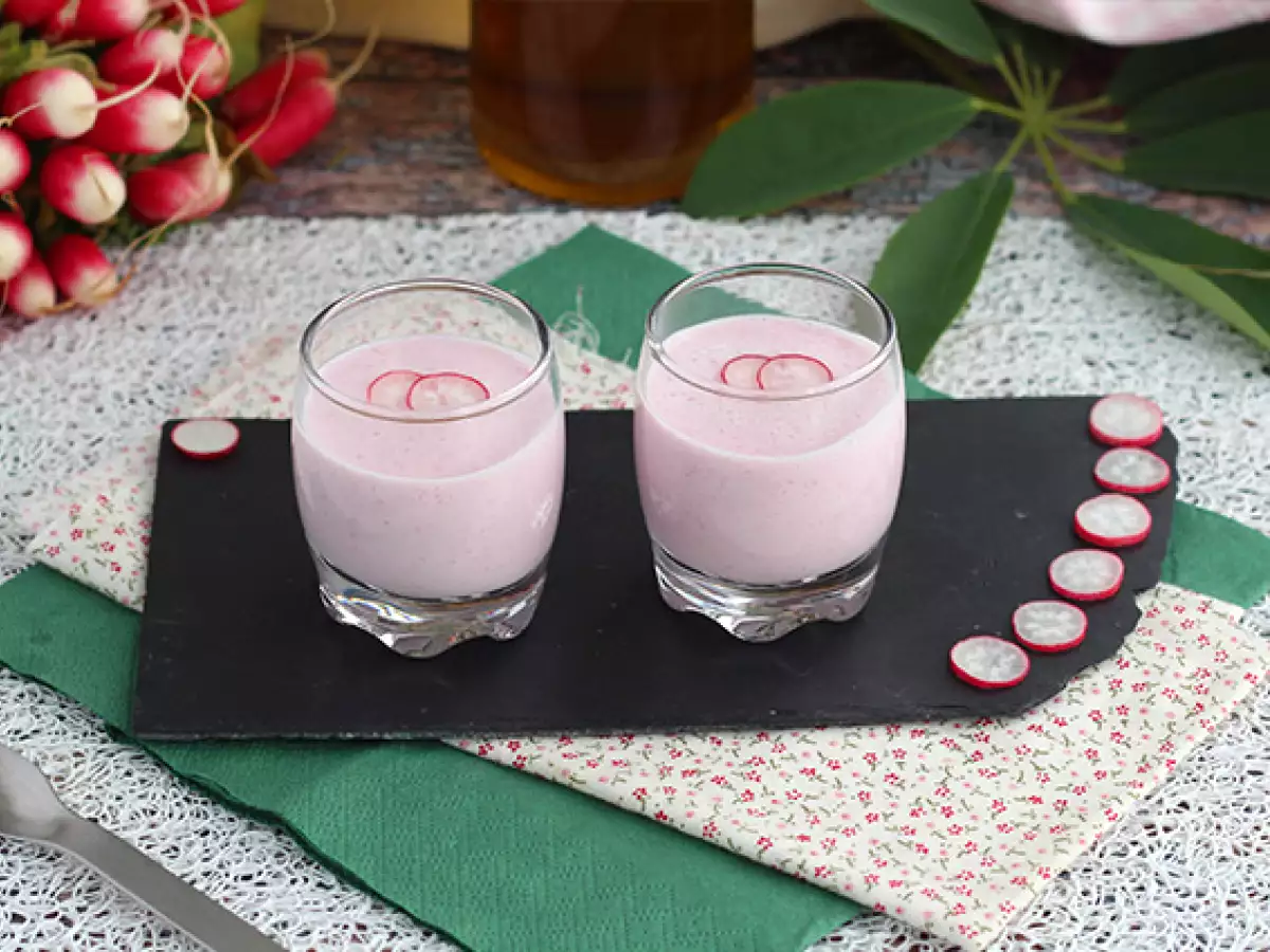 Recept Hladna redkvična juha