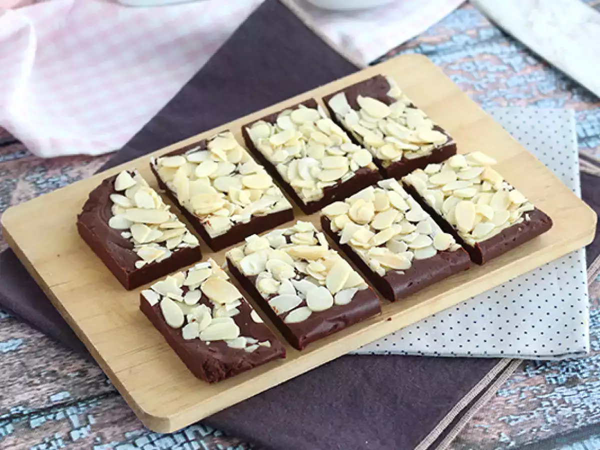 Recept Veganski arašidni fudge