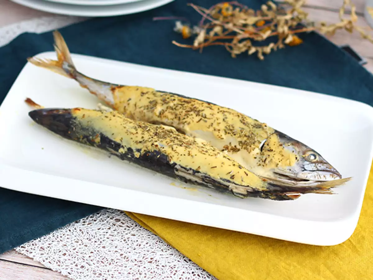 Recept Skuše z gorčico