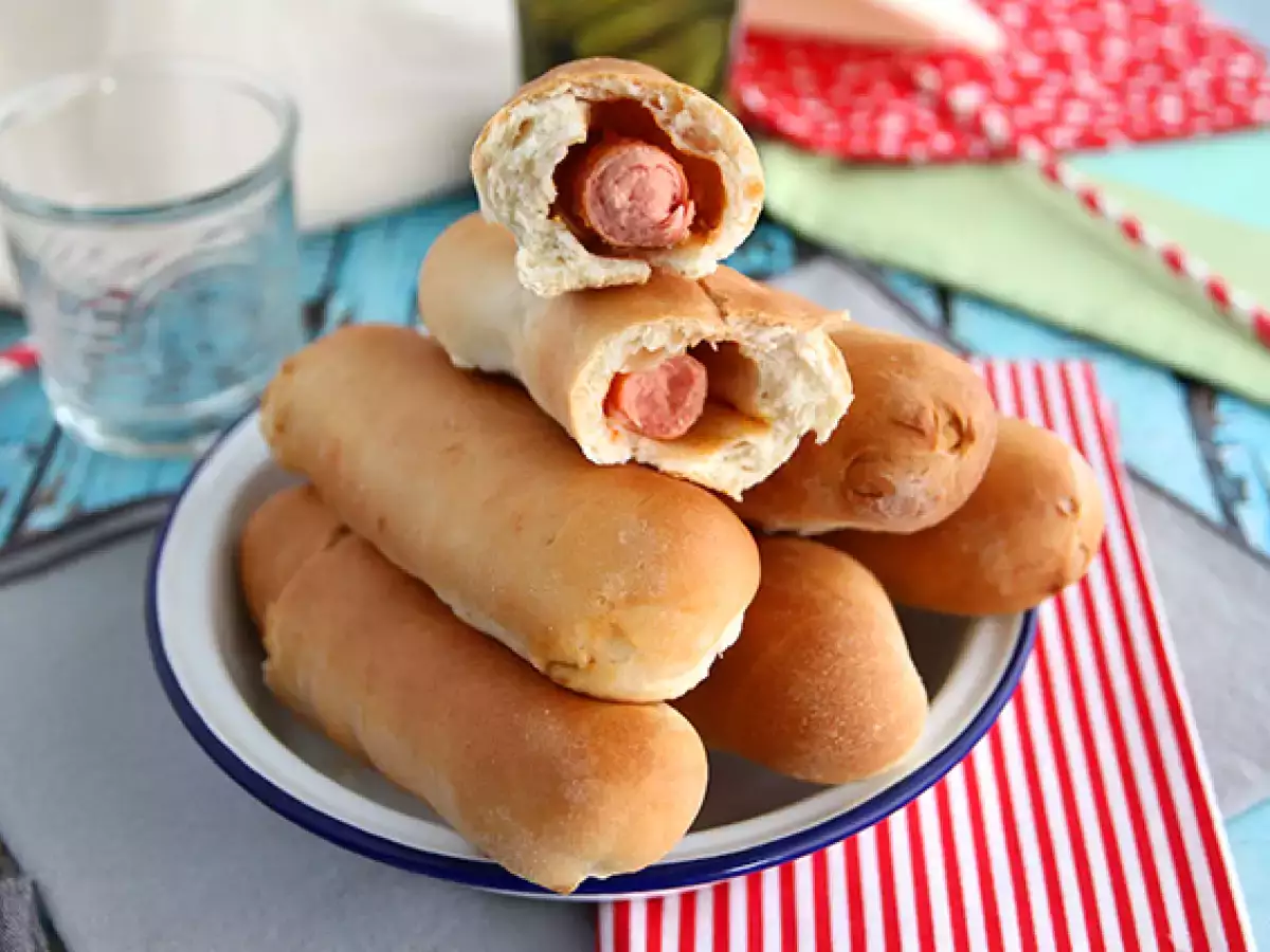 Recept Spiro psi, domači hot dogi