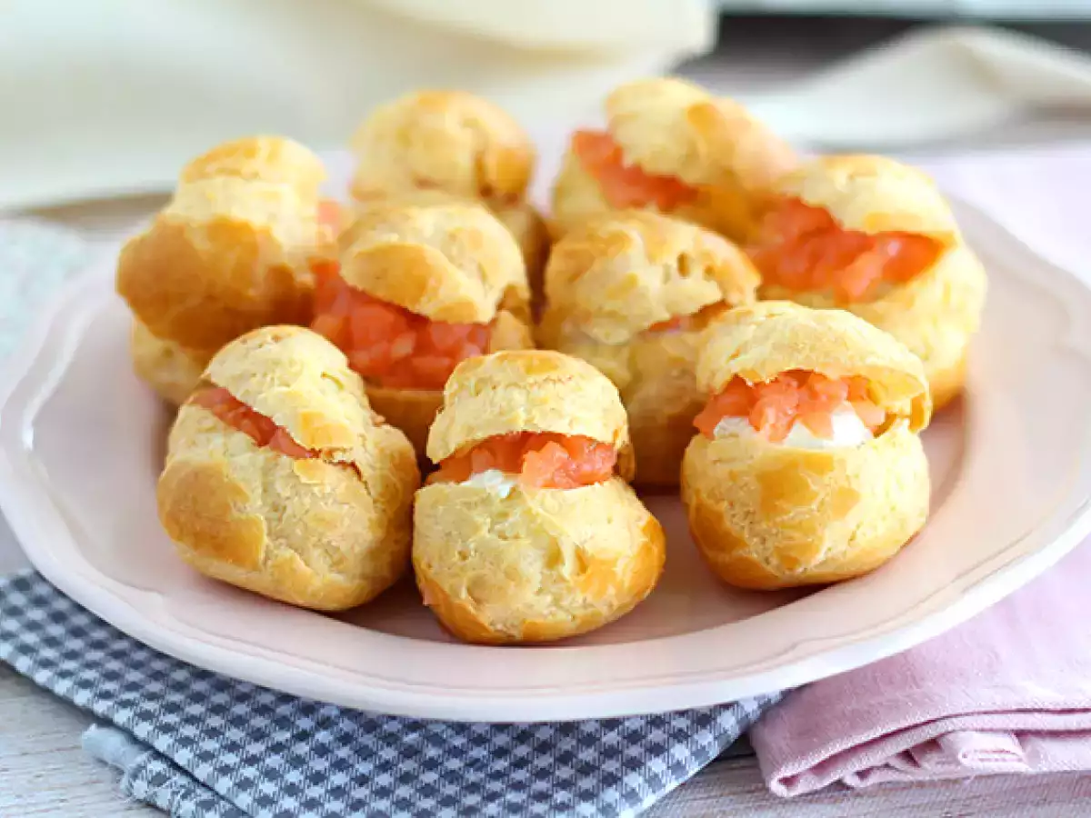 Recept Princeske z dimljenim lososom