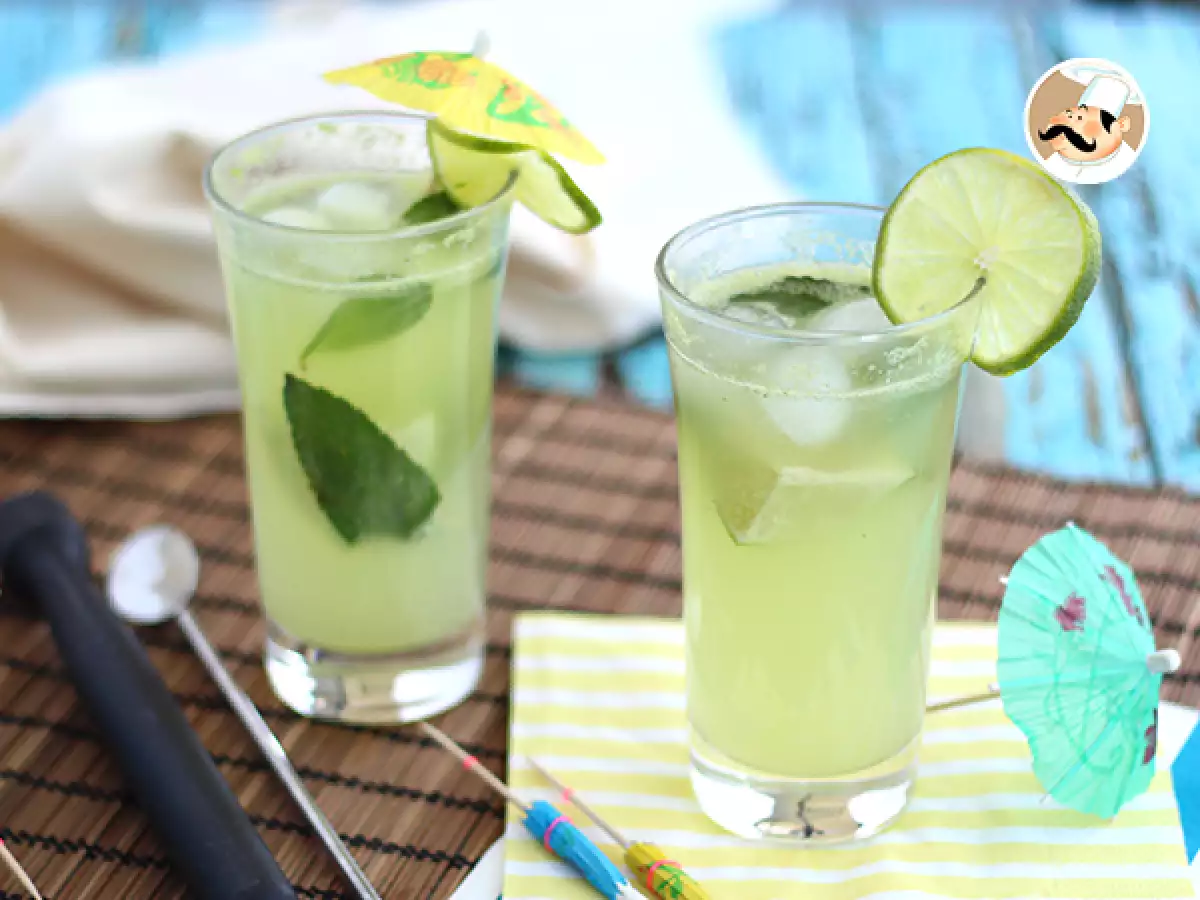 Recept Kumarični mojito, brezalkoholni koktajl