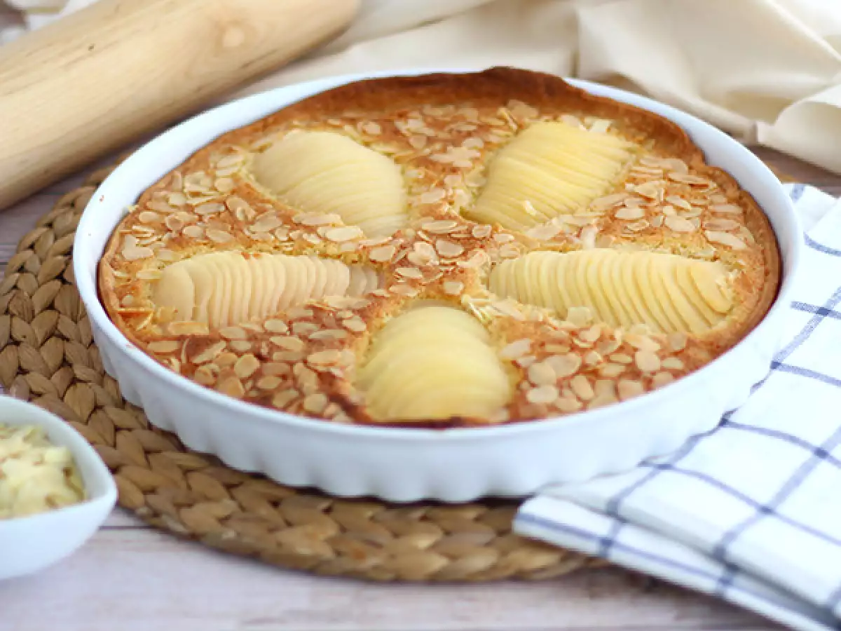 Recept Bourdalouejeva pita s hruškami – znamenita francoska mandljeva pita