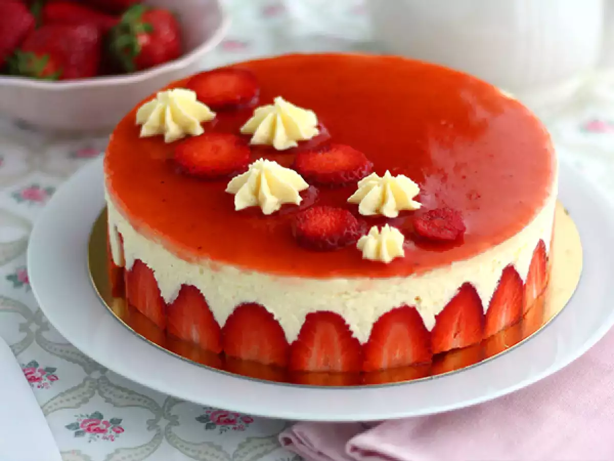 Recept Fraisier (recept po korakih)