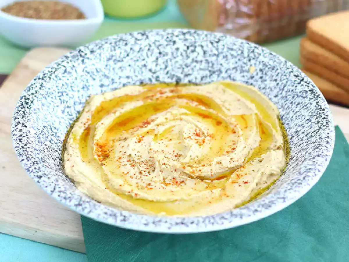 Recept Kremni libanonski humus