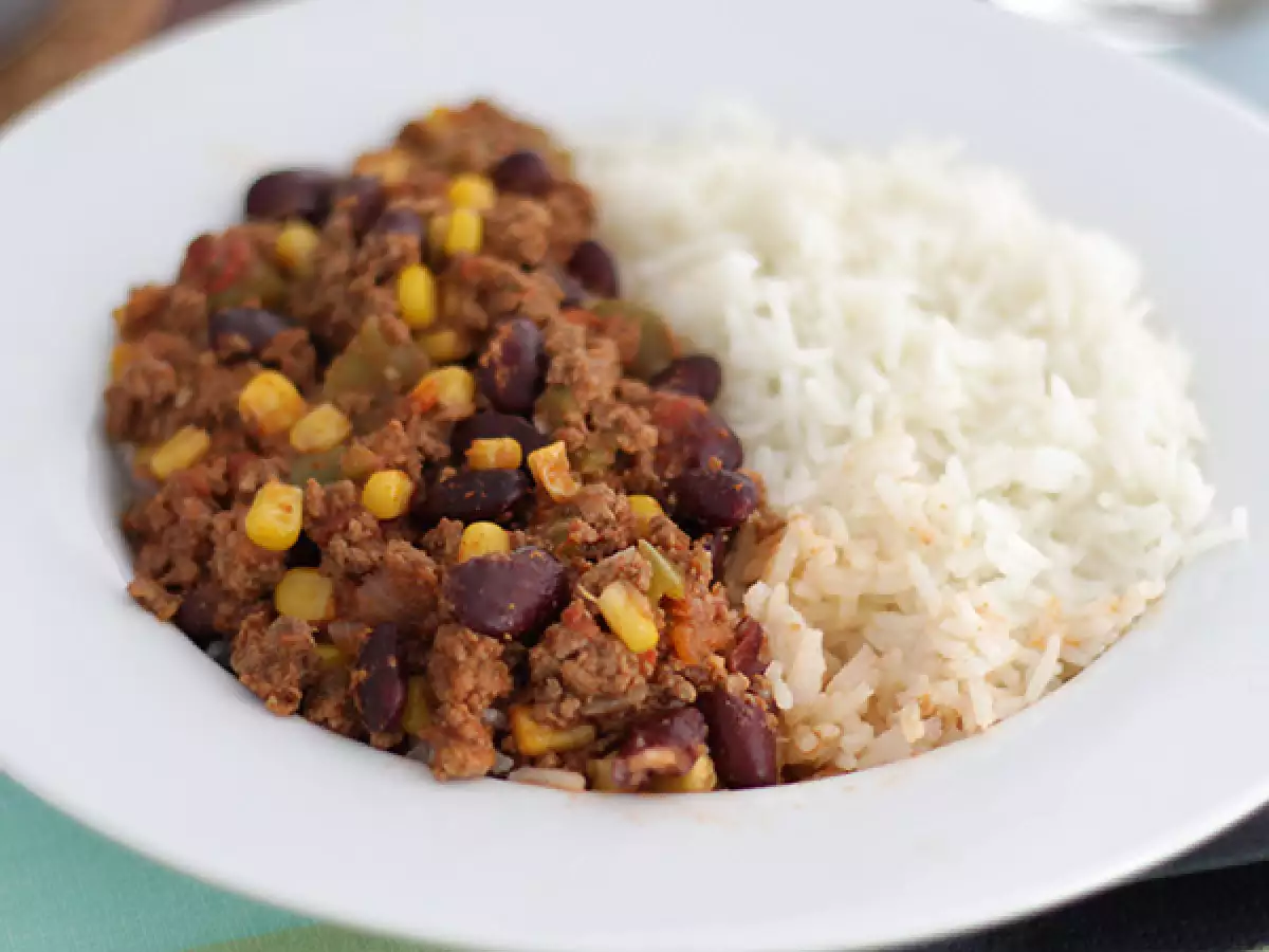 Recept Mehiški čili con carne
