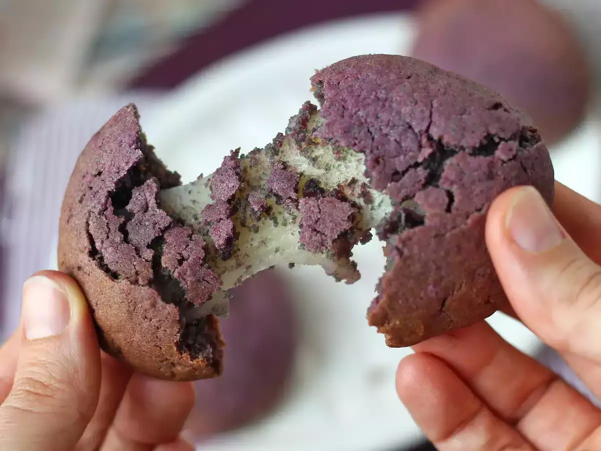 Recept Piškotki mochi z ube