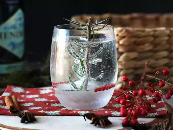 Recept Koktajl z zasneženo jelko v notranjosti