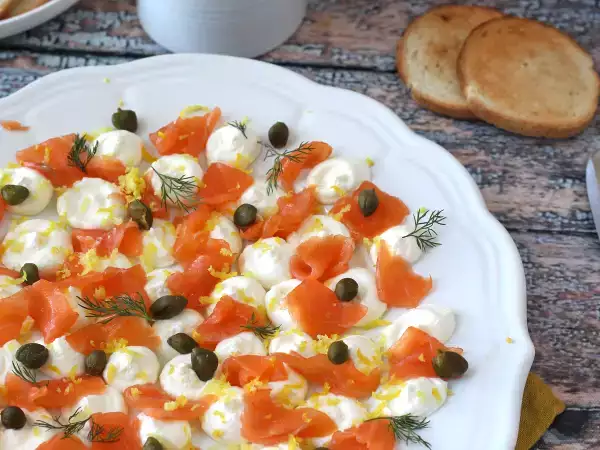 Recept Aperitivni namaz iz dimljenega lososa