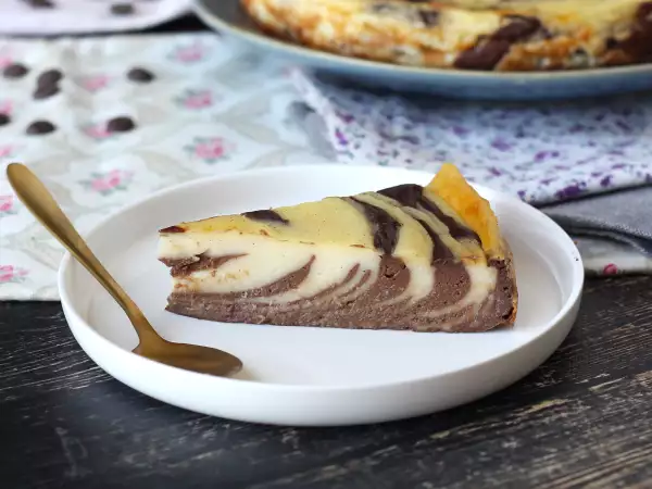 Recept Marmoriran flan brez peciva, zelo enostaven za pripravo in z zagotovljenim wow učinkom