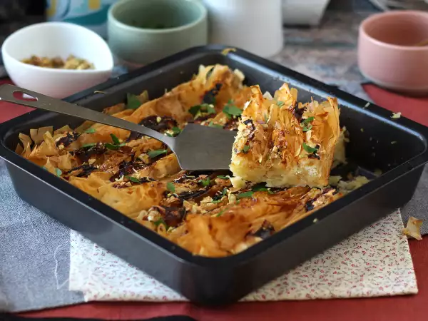 Recept Slano pecivo s kozjim sirom in medom