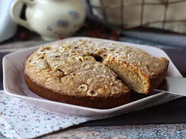 Recept Noisetier, hrustljava, topljiva lešnikova torta s petimi sestavinami!