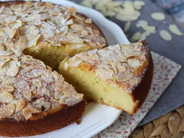 Recept L'amandier, izjemno vlažna mandljeva torta