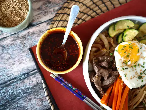 Recept Pikantna korejska omaka gochujang za bibimbap