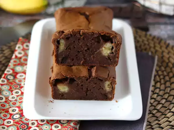 Recept Zelo okusna banana in čokoladna torta!