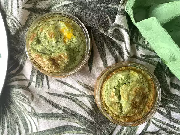 Recept Jajca cocotte s pestom