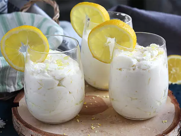 Recept Enostaven limonin mousse