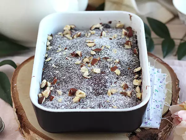 Recept Mikrovalovni brownie