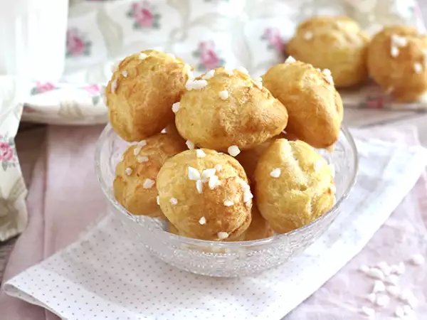 Recept Chouquettes, choux s sladkorjem v prahu