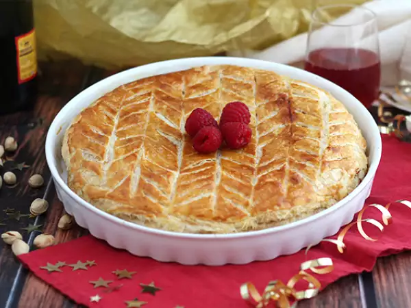 Recept Frangipane malina pistacija galette des rois