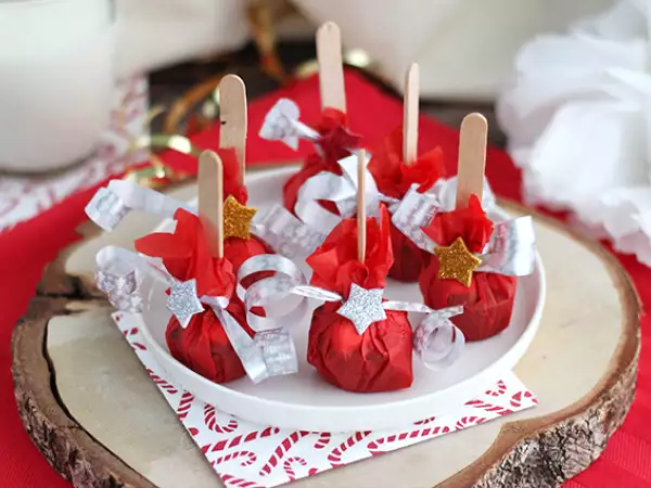 Recept Ličke z vročo čokolado: temna čokolada + marshmallow