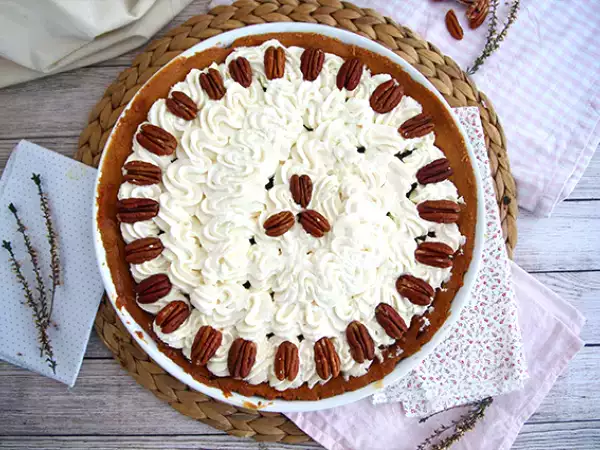 Recept Vanilijev karamelni pekanov tart