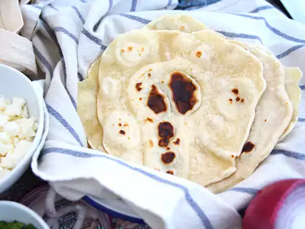 Recept Pšenične tortilje