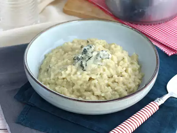 Recept Rižota z roquefortom