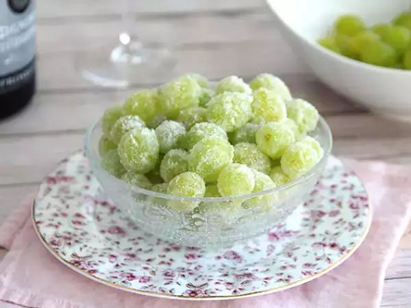 Recept Grozdje s proseccom