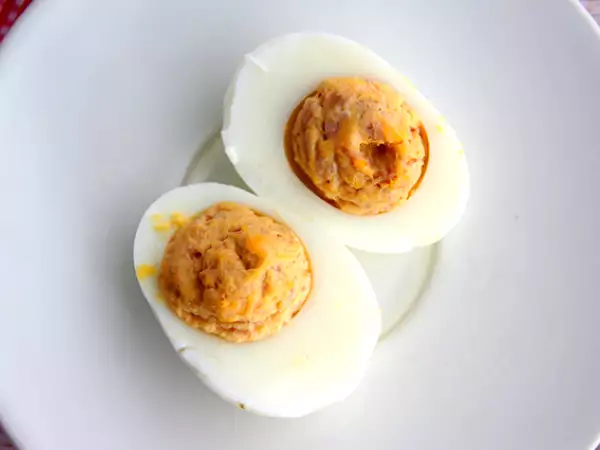 Recept Jajca s tuno