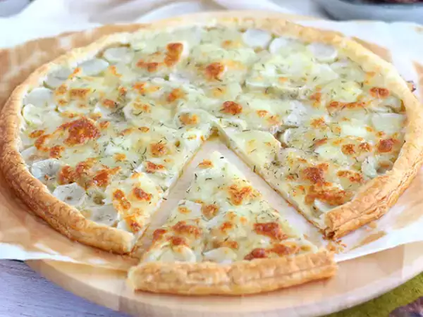 Recept Torta iz listnatega testa z jeruzalemskimi artičokami