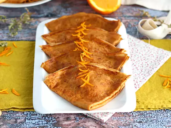 Recept Crêpes suzette, tradicionalni recept