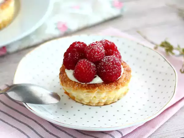 Recept Maline in maskarpone vol au vents