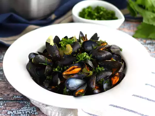 Recept Moules marinières, preprost in okusen recept