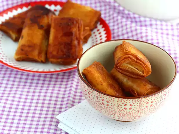 Recept Bananin čips s pecivom filo