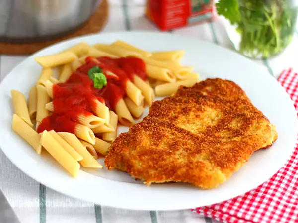 Recept Telečji zrezek milanese