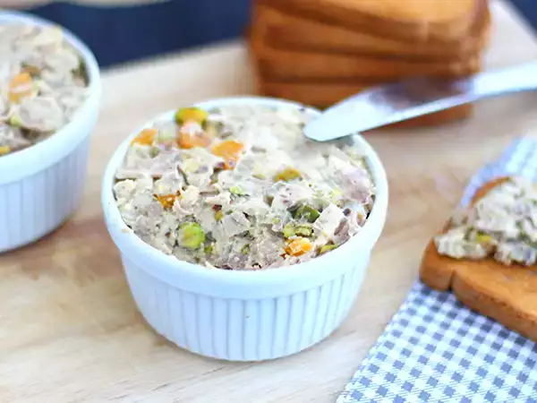 Recept Piščančje rillettes s piščančjo gorčico