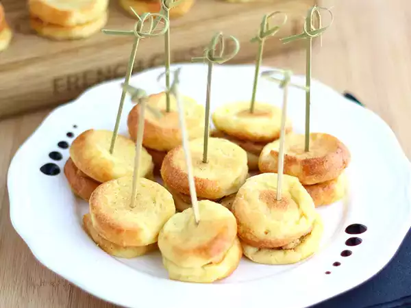 Recept Makroni iz foie grasa s quenelles