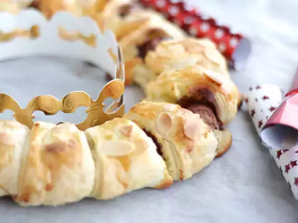 Recept Galette des rois s kinder bueno