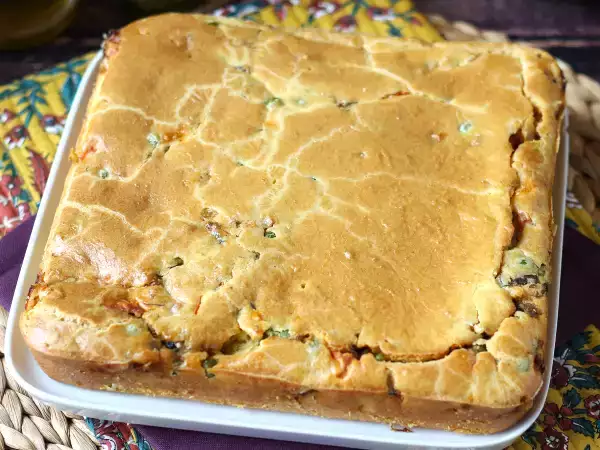 Recept Slano testo za torto v mešalniku: hitro, enostavno in izjemno vlažno
